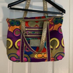COACH COLORFUL BAG